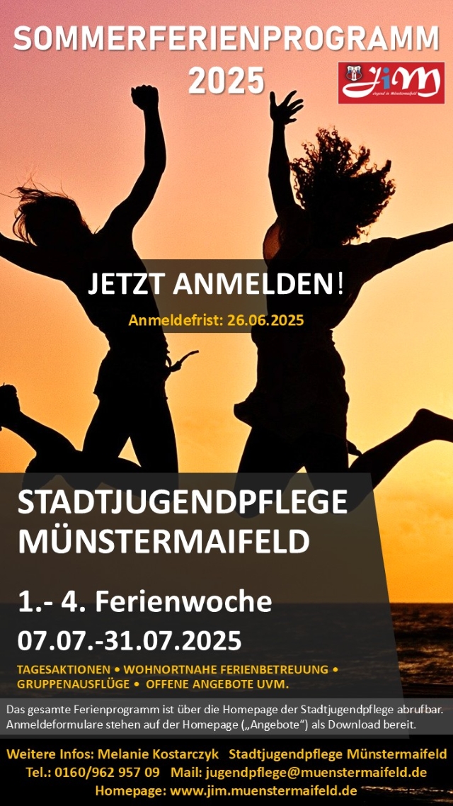 Flyer Sommerferienprogramm2025